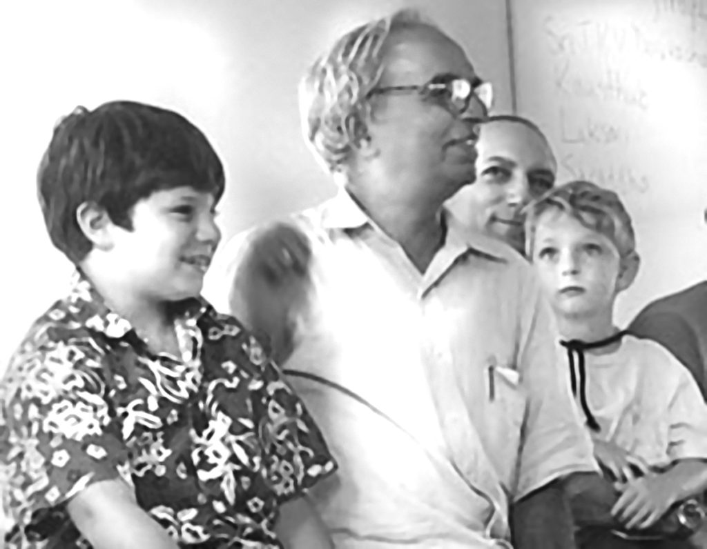 Desikachar and Leslie's sons