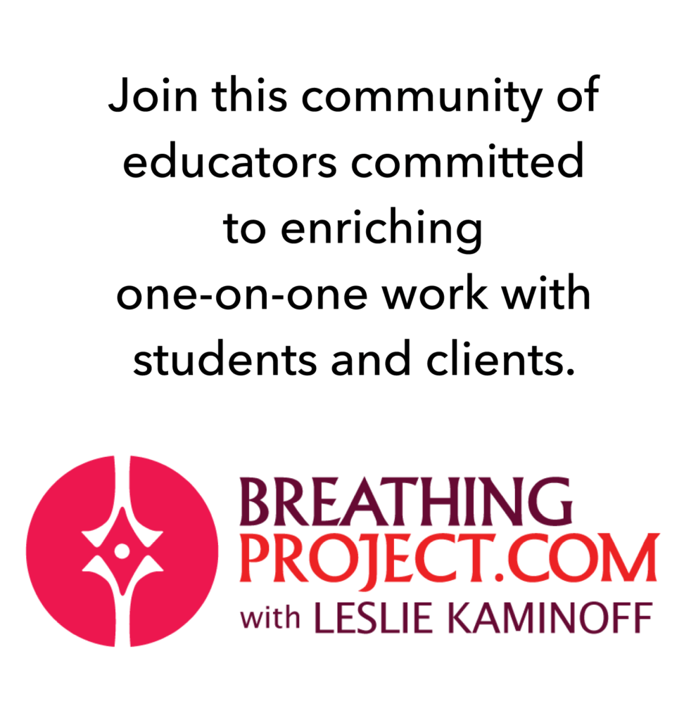 Join this community of educators committed to enriching one-on-one work with students and clients.