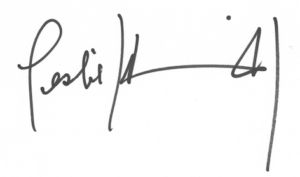 Leslie Kaminoff's signature